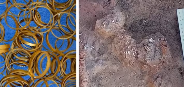 Các kỹ thuật thăm dò, phân tích khảo cổ học chuyên sâu cho thấy, đó là ngôi mộ cổ thuộc về một người phụ nữ. Ảnh: @Bảo tàng Tarii Crisurilor.