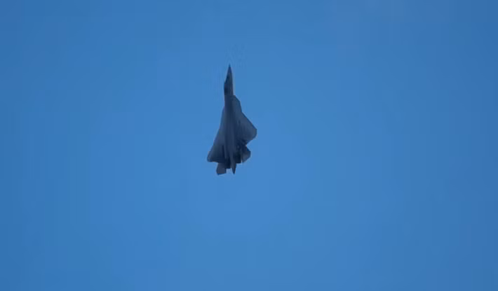 Chiếc máy bay được xác định là đơn vị thử nghiệm T-50-9 với số đuôi 509. Ảnh: @OSINTWarfare.