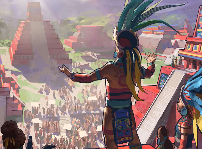 Các nghiên cứu được tiến hành tại các thành phố của người Maya cho thấy, người Maya đã đạt đến trình độ rất tiên tiến trong nhiều lĩnh vực như thiên văn học, toán học, kiến ​​trúc và nghệ thuật. Ảnh: @Bảo Tàng Quốc Gia Mexico.