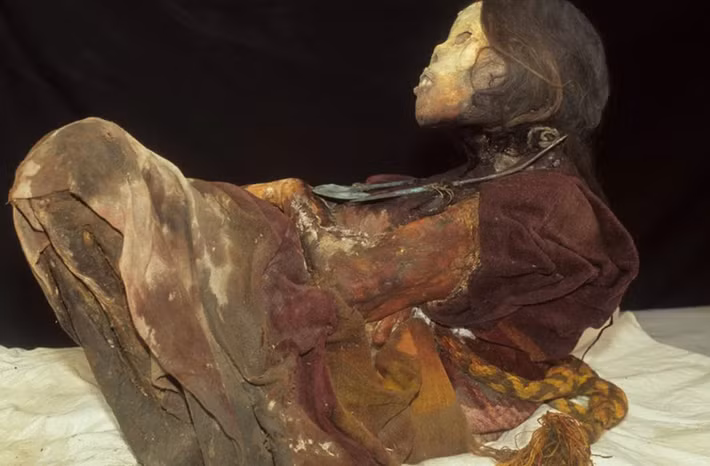 Kết quả cho thấy, trong khi một số xác ướp dường như được bảo quản tự nhiên nhờ nhiệt độ đóng băng, thì những xác ướp khác lại bị hư hại do sét đánh - một mối nguy hiểm thường gặp trên các đỉnh núi Andes hiểm trở. Ảnh: @Đại học Warsaw.