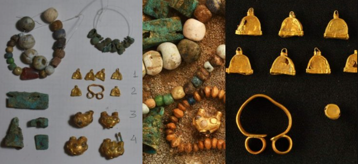 Các kỹ thuật thăm dò, phân tích khảo cổ học chuyên sâu cho thấy, lâu đài này có niên đại từ thế kỷ thứ 4 Sau Công Nguyên. Ảnh: @Viện Hàn lâm Khoa học Quốc gia Kazakhstan.