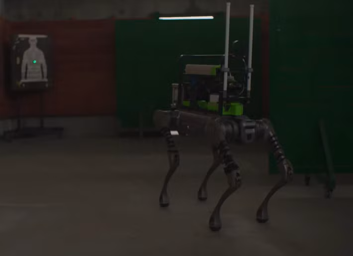 Cơ quan An ninh Ukraine (SBU) không tiết lộ tên nhà sản xuất robot này. Ảnh: @Cơ quan An ninh Ukraine.