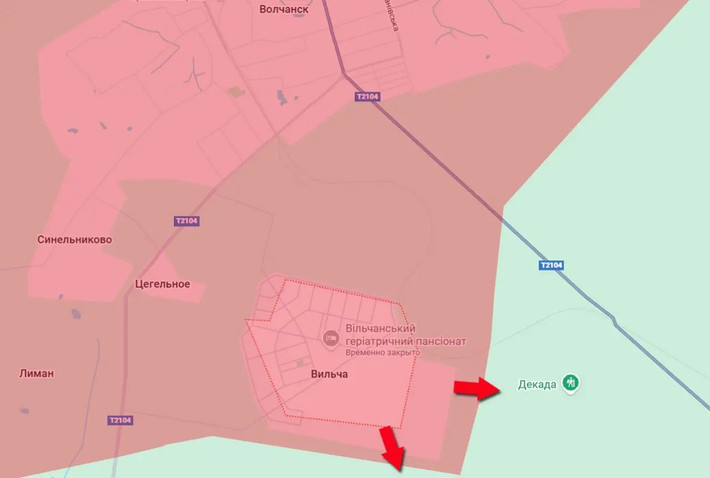 Theo các nguồn tin từ tiền tuyến, mũi tiến công chủ lực của Nga vẫn tập trung theo hướng Volchansk. Trong khuôn khổ chiến dịch này, các đơn vị Nga đã giành quyền kiểm soát làng Vilcha - điểm dân cư nằm ở phía nam Volchansk, giữ vị trí then chốt trong hệ thống phòng thủ khu vực của Ukraine.