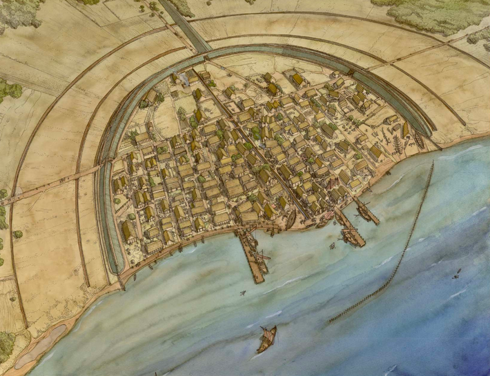 Từ thế kỷ thứ 8 đến thế kỷ thứ 10, Hedeby (Haithabu trong tiếng Na Uy cổ) là một trong những cảng và chợ chính của Scandinavia. Ảnh: @Mariana Muñoz-Rodriguez.