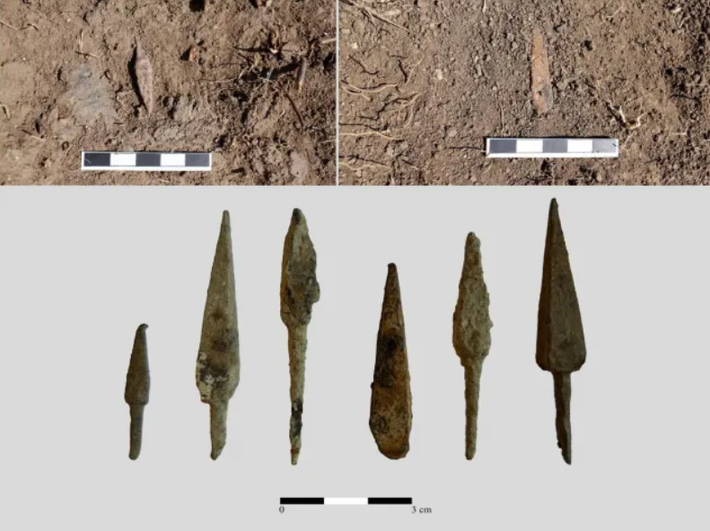 Theo đánh giá của các chuyên gia, hàng trăm vật thể này đều liên quan đến Trận Manzikert khét tiếng nhất lịch sử của Thổ Nhĩ Kỳ. Ảnh: @Đại học Muğla Sıtkı Koçman.