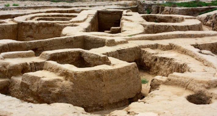 Các vòm cổng và hầm của lâu đài được cho là vẫn được bảo quản tốt. Ảnh: @Viện Hàn lâm Khoa học Quốc gia Kazakhstan.