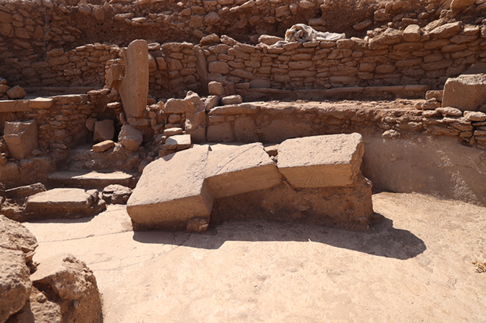 Khả năng lớn đây là tàn tích của một đấu trường cổ kết hợp là nơi tổ chức các nghi lễ bản địa cộng đồng cổ xưa. Ảnh: @Bộ Văn hóa và Du lịch Thổ Nhĩ Kỳ.