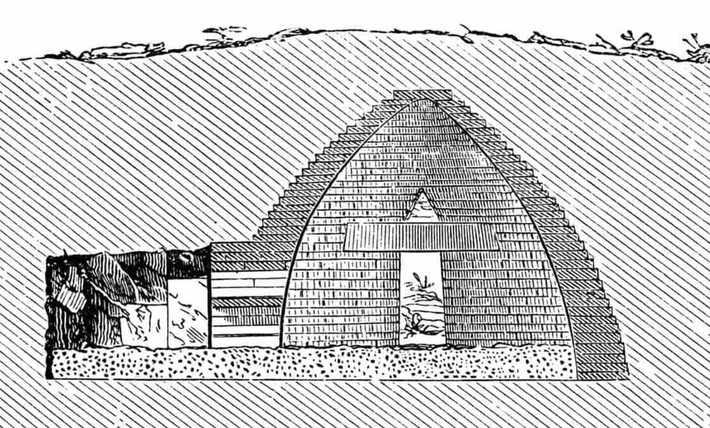 Các hiện vật được khai quật đến từ bốn tholos, hay những ngôi mộ hình tổ ong. Ảnh: @Vassiliki Adrimi-Sismani.