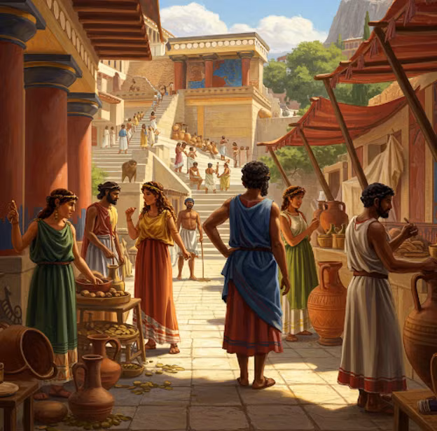 Nổi tiếng với kiến ​​trúc đồ sộ và nghệ thuật sống động, nó thường được coi là nền văn minh đầu tiên ở châu Âu. Ảnh: @Bộ Văn hóa Hy Lạp.