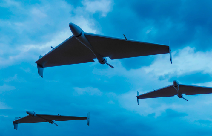 Nga đã tấn công Ukraine bằng phiên bản máy bay không người lái Shahed chạy bằng động cơ phản lực kể từ tháng 6/2025. Ảnh: @ Defense News.