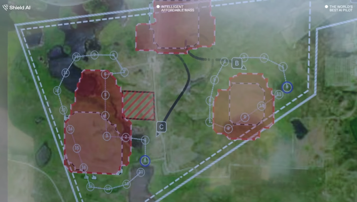 Việc trang bị cho V-BAT các tên lửa như vậy sẽ mở rộng đáng kể khả năng chiến đấu. Điều này sẽ cung cấp khả năng trinh sát sâu, hiệu chỉnh mục tiêu và khả năng thực hiện các cuộc tấn công chính xác. Ảnh: @Shield AI.