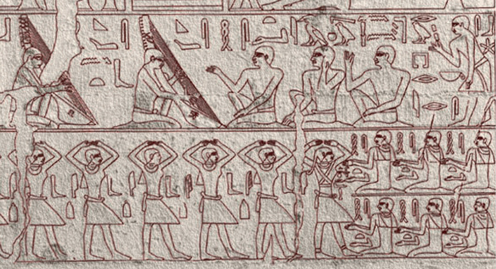 Tuy nhiên, bản nhạc cụ thể mà người Ai Cập yêu thích vẫn chưa được biết rõ. Ảnh: @Hội Đồng Cổ Vật Tối Cao Ai Cập.