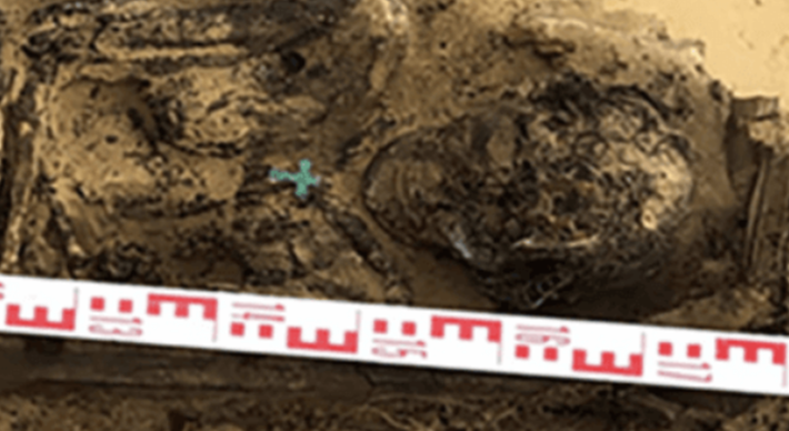 Cũng theo Tiến sĩ Elena Solovyova, có lẽ bà ấy được chôn cất vào mùa đông và bị đóng băng. Ảnh: @Tiến sĩ Elena Solovyova.