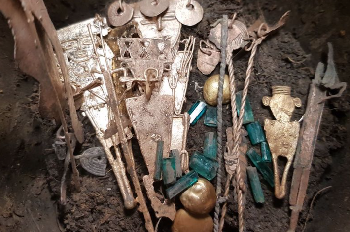 Theo nhà khảo cổ học Francisco Correa, người Muiska đã chế tác những đồ vật như vậy và chôn chúng cùng người đã khuất để dâng lên các vị thần, nhờ các vị thần này dìu dắt linh hồn người đã khuất khi sang thế giới bên kia. Ảnh: @Francisco Correa.