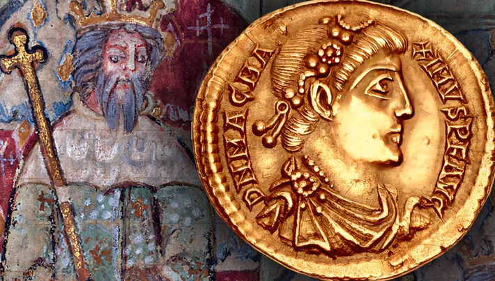 Những đồng tiền này hiếm đến mức có thể không phải là tiền xu lưu hành, mà chúng chỉ được các hoàng đế trao tặng cho các cận thần được sủng ái trong các buổi lễ. Ảnh: @Đại học Verona.
