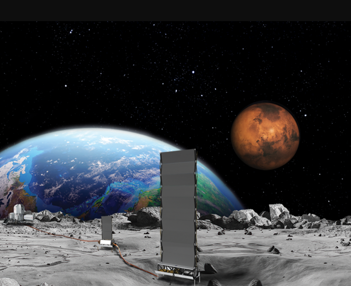Một báo cáo của NASA năm 2012 đã đề xuất một vệ tinh hình chuông, làm bằng các tế bào quang điện có thể cung cấp năng lượng Mặt trời cho Trái Đất, với chi phí phóng khoảng 20 tỷ đô la. Ảnh: @ NASA.