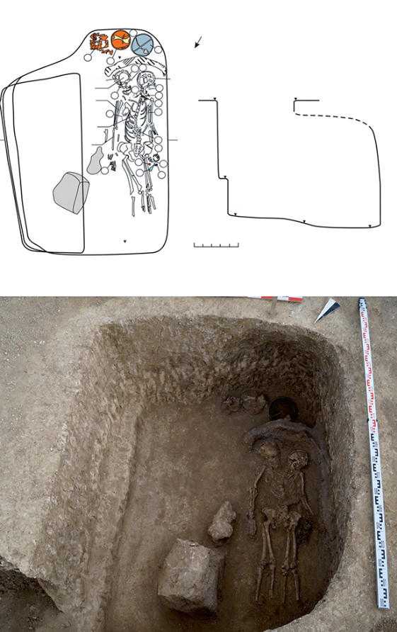 Tại đây, các chuyên gia đến từ Viện Khảo cổ học thuộc Viện Hàn lâm Khoa học Nga đã khai quật được 332 ngôi mộ cổ. Trong số đó, có 328 ngôi mộ có niên đại từ thời La Mã cổ đại. Ảnh: @Viện Kurchatov.