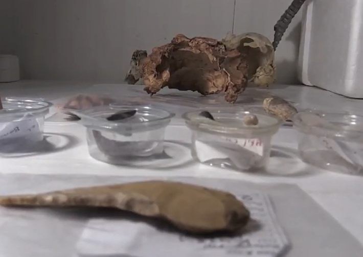Theo lý giải của các chuyên gia, những hộp sọ này được sử dụng cho các mục đích nghi lễ thờ cúng cổ xưa trong hang động. Ảnh: @Đại học Ankara Hacı Bayram Veli.