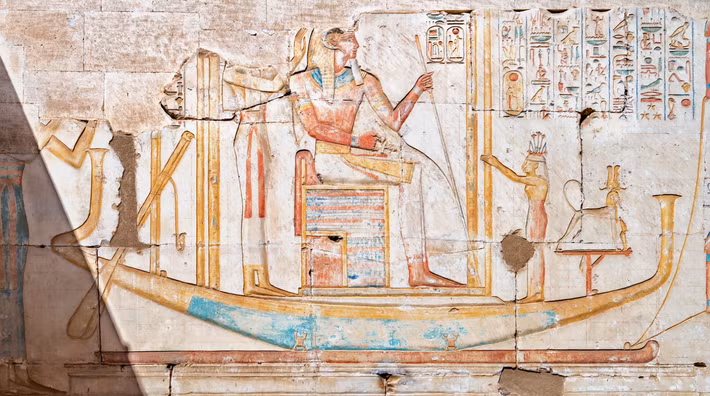 Còn Bộ Cổ vật Ai Cập thông báo rằng, xương và các mảnh xương của các loài động vật khác cũng đã được tìm thấy trong ngôi đền này. Ảnh: @Bộ Du Lịch Và Di Tích Lịch Sử Ai Cập.