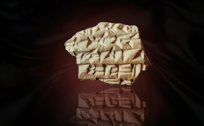 Kết quả cho thấy, những dòng chữ Akkad này là nội dung giao tiếp chính thức giữa Đế chế Assyria và Vương quốc Judah. Ảnh: @Viện Nghiên cứu Lịch sử Quốc gia Israel.