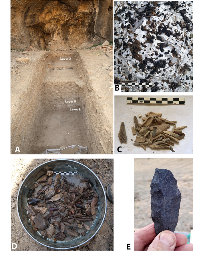 Theo một nghiên cứu gần đây được công bố trên tạp chí Antiquity, hành lang này có thể là nơi các nhóm người tiền sử sơ khai gặp nhau và có thể đã tương tác với nhau. Ảnh: @Đại học Hebrew Jerusalem.