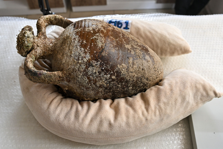 Khả năng cao, đây là những gì còn sót lại của một vụ đắm tàu ​​cổ đại. Ảnh: @Quỹ Nghiên Cứu Khảo Cổ RPM Maritime Foundation.