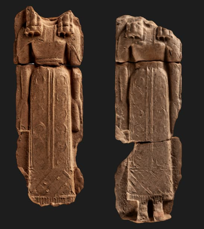 Các nhà nghiên cứu vẫn chưa biết liệu những mảnh vỡ này có bị cố ý làm vỡ như một phần của nghi lễ, hay chúng bị nứt vỡ theo thời gian do tác động của các yếu tố tự nhiên. Ảnh: @Đại học Cincinnati.