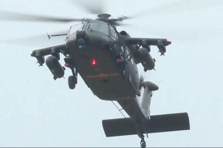 Bằng cách kết hợp vận chuyển quân, hộ tống và tấn công trên cùng một khung máy bay, Z-20T giúp giảm thiểu những hạn chế về hậu cần và nâng cao khả năng sống sót trong toàn bộ nhiệm vụ. Ảnh: @AVIC.