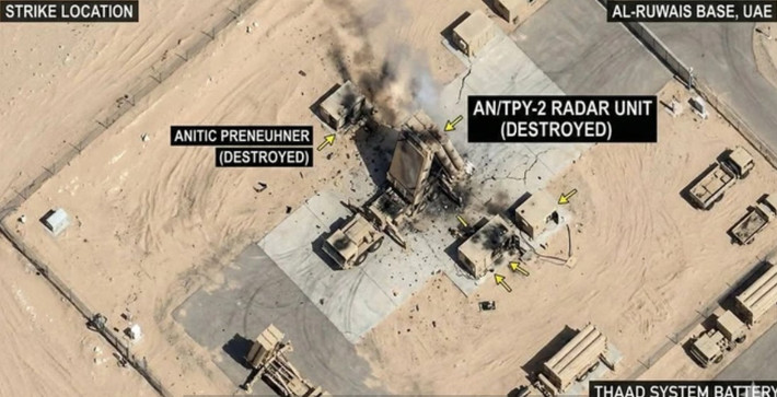 Theo các báo cáo, đến ngày 10/3 đã có ít nhất 17 địa điểm quân sự của Mỹ trong khu vực bị hư hại ở các mức độ khác nhau. Việc nhiều mục tiêu cùng lúc bị tập kích cho thấy mạng lưới căn cứ rộng khắp lại trở thành gánh nặng phòng thủ.