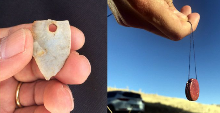 Nhiều mảnh đá khác được tìm thấy cùng khu vực có các dòng chữ khắc bí ẩn. Ảnh: @Bảo tàng Kahramanmaraş.