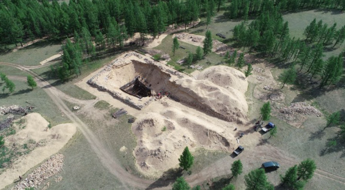 Miền bắc Mông Cổ từng là nơi sinh sống của bộ tộc Hung Nô (Hung-nu/Xiongnu) bản địa cổ xưa. Ảnh: @Tiến sĩ Lan Wanli.