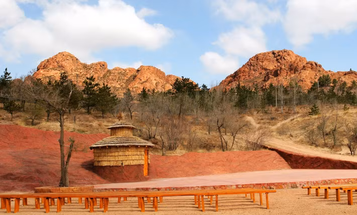 Ngôi mộ này nằm ở Xích Phong, một thành phố ở Trung Quốc. Ảnh: @Sun Jinsong.