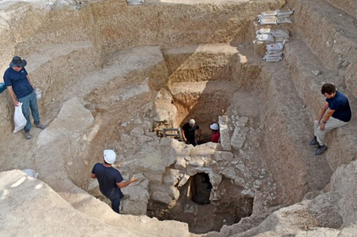 Ngoài ra, tàn tích của một phòng đựng thức ăn và các phòng được chiếu sáng bằng đèn dầu cũng được tìm thấy. Ảnh: @Cơ Quan Cổ Vật Israel.