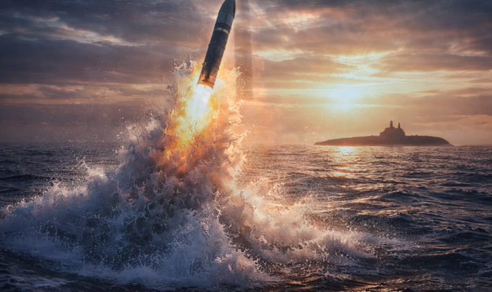 Với trọng lượng 6.000 tấn, nó đánh dấu một bước tiến vượt bậc so với tàu tiền nhiệm INS Arihant chiếc đầu tiên, vốn đi vào hoạt động đầy đủ năm 2018 nhưng chỉ giới hạn ở tên lửa K-15 tầm ngắn với tầm bắn chỉ 750 km. Ảnh: @indianstartupnews.