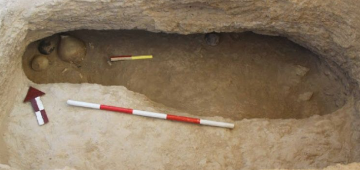 Đó là một ngôi mộ cổ, ước tính có niên đại khoảng 3.000 năm tuổi. Ảnh: @Viện Nghiên cứu Di sản Văn hóa và Du lịch Iran.