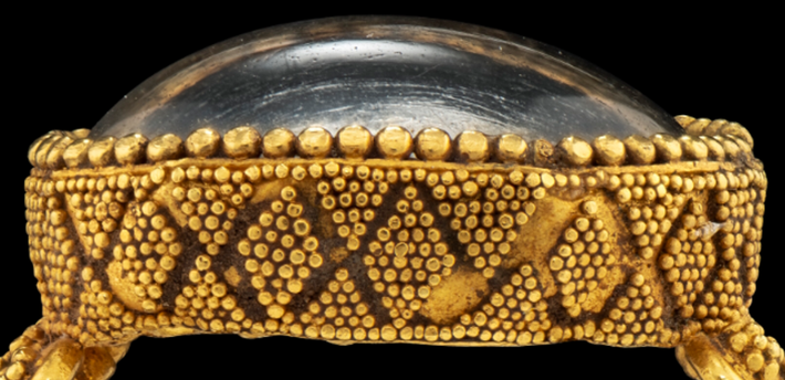 Chiếc nhẫn đặc biệt này được chế tác vào khoảng năm 150 Trước Công nguyên, thuộc thời Hy Lạp cổ đại. Ảnh: @Bảo tàng J. Paul Getty.