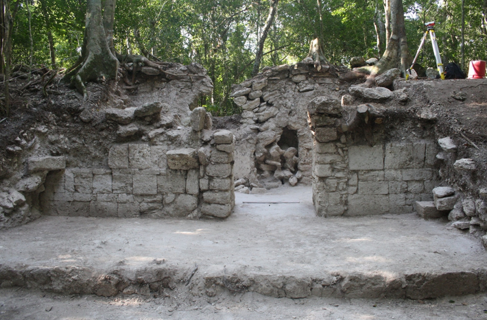 Naachtun là một thành phố hùng mạnh của người Maya cổ xưa. Khi tiến hành khai quật tại thành phố cổ Naachtun, miền bắc Guatemala, các chuyên gia đến từ Trung tâm Nghiên cứu Khoa học Quốc gia Pháp đã có một khám phá khảo cổ phi thường. Ảnh: @Trung tâm Nghiên cứu Khoa học Quốc gia Pháp.