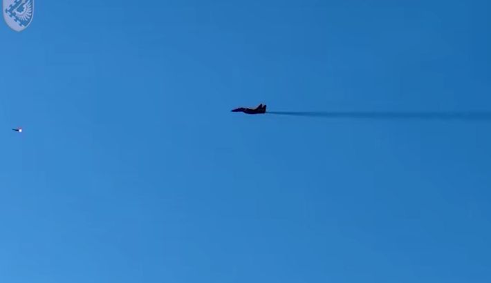 Ngoài ra, tuyên bố từ Bộ Tư lệnh Không quân phía Tây Ukraine cũng nhấn mạnh tính chuyên nghiệp và quyết tâm của các phi công chiến đấu Ukraine. Ảnh: @Bộ Tư lệnh Không quân phía Tây Ukraine.