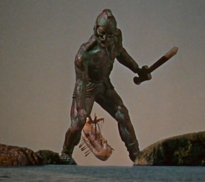 Con robot này xuất hiện trong bài thơ sử thi thế kỷ thứ III Trước Công nguyên mang tiêu đề "Argonautica", kể về câu chuyện của Jason và Argonauts. Ảnh: @Baen Books.