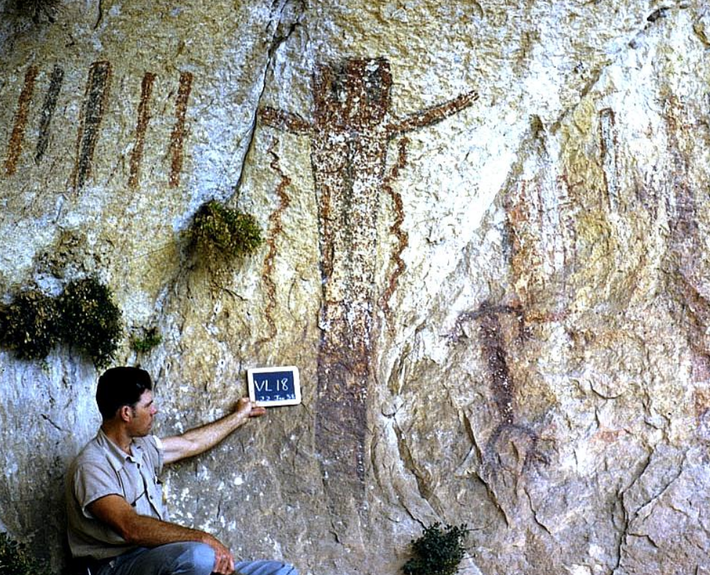 Một nhóm các nhà nghiên cứu Mexico gần đây đã xác định được niên đại của 57 bức tranh tường đá này, ước tính chúng có niên đại khoảng 5.760 năm tuổi. Ảnh: @ScienceAdvances.