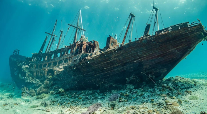 Đó là tàn tích của một con tàu lớn Thời Trung Cổ có niên đại từ thế kỷ 15 hoặc 16 Sau Công Nguyên. Ảnh: @Bảo Tàng Barcelona.