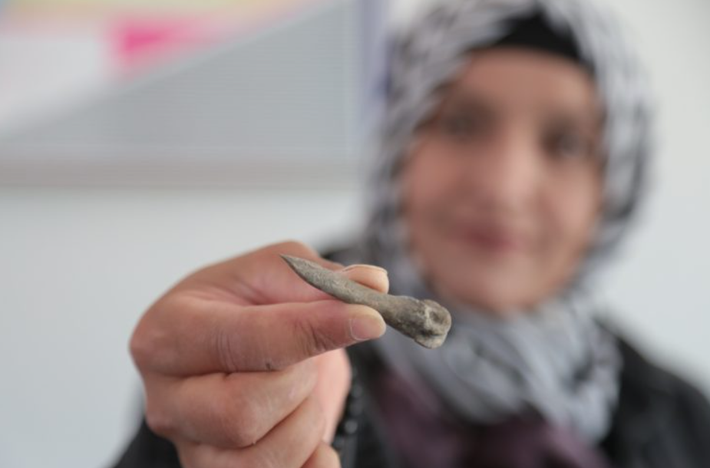 Mặt khác, Phó Giáo sư Tiến sĩ Halil Tekin cùng các chuyên gia khảo cổ còn tìm thấy nhiều đầu mũi tên tại địa điểm khảo cổ này. Ảnh: @Đại học Hacettepe.