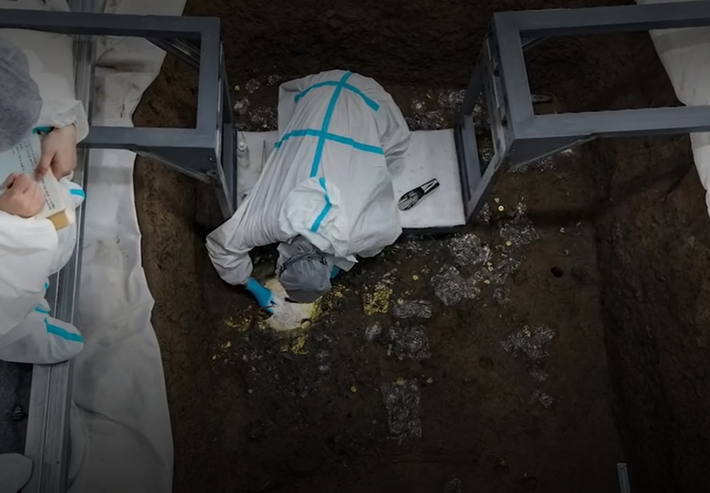 Những hiện vật này ước tính thuộc về đời nhà Thục, có niên đại cách đây khoảng 3.000 năm trước. Ảnh: @Cục Di sản Văn hóa Quốc gia Trung Quốc.