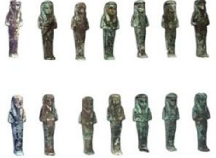 Tư thế như kiểu thể hiện họ đã sẵn sàng để phục vụ chủ nhân đã khuất ở thế giới bên kia. Ảnh: @Đại học Sorbonne.