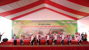 Khởi công dự án cải tạo, nâng cấp sân vận động Thống Nhất gần 320 tỷ đồng