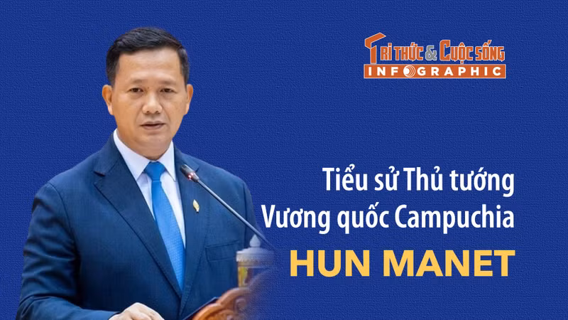 [INFOGRAPHIC] Tiểu sử Thủ tướng Vương quốc Campuchia Hun Manet