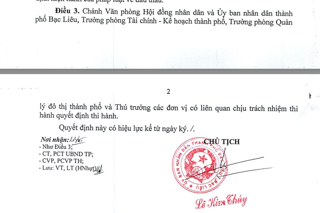 Nhà thầu nào sẽ trúng gói 'bảo dưỡng cây xanh' của Phòng Quản lý Đô thị TPBạc Liêu - Hình 2 Nha thau nao se trung goi 'bao duong cay xanh' cua Phong Quan ly Do thi TPBac Lieu-Hinh-2