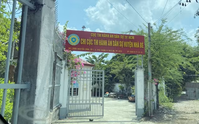 Chi cuc Thi hanh an dan su huyen Nha Be dau gia loat xe o to