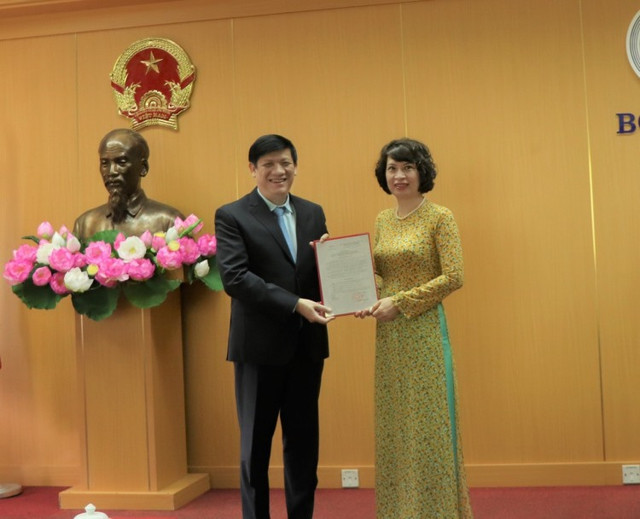 PGS.TS Nguyễn Thị Liên Hương giữ chức Thứ trưởng Bộ Y tế PGS.TS Nguyen Thi Lien Huong giu chuc Thu truong Bo Y te