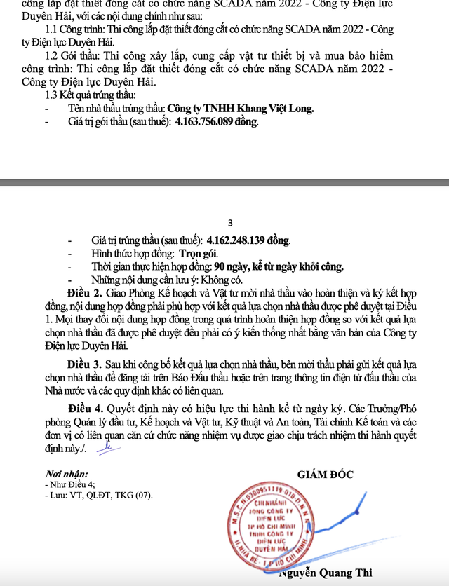 Công ty TNHH Khang Việt Long một mình một ngựa trúng gói thầu hơn 4 tỷ - Hình 2 Cong ty TNHH Khang Viet Long mot minh mot ngua trung goi thau hon 4 ty-Hinh-2